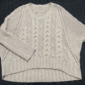 Beige Knit Sweater
